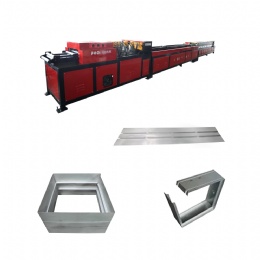 Fire damper frame automatic production line T-shape