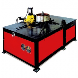 Automatic flanging machine for fan housing