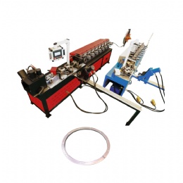 Round Angle Steel Forming and Punching Machine