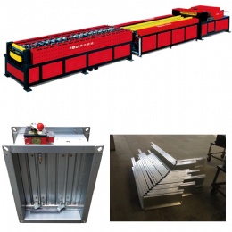 Fire Damper Production Line Rivet and Welding Type